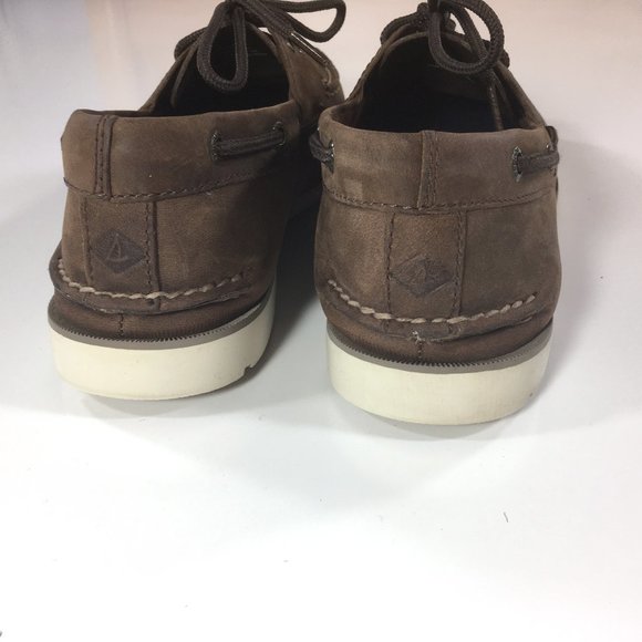 Sperry Top Sider Original 2-Eye Boat Shoes Mens Sz 10.5M Brown Leather STS22023 main image 6
